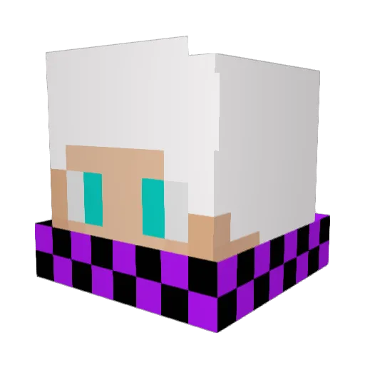 jfava Minecraft avatar head, 3D render