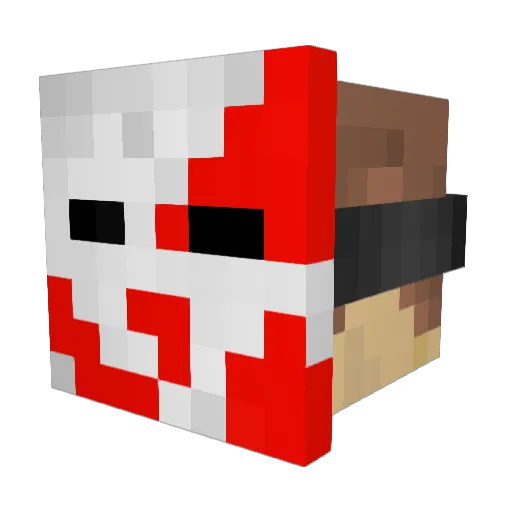 jfett2292 Minecraft avatar head, 3D render