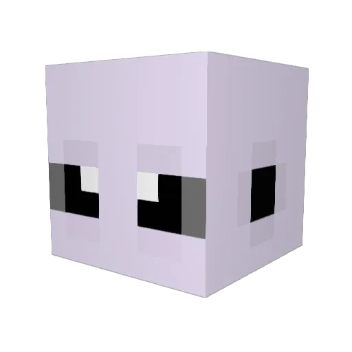 jfgb09 Minecraft avatar head, 3D render