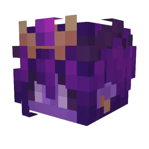 jfilth Minecraft avatar head, 3D render