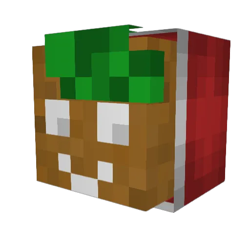 jflabbe Minecraft avatar head, 3D render
