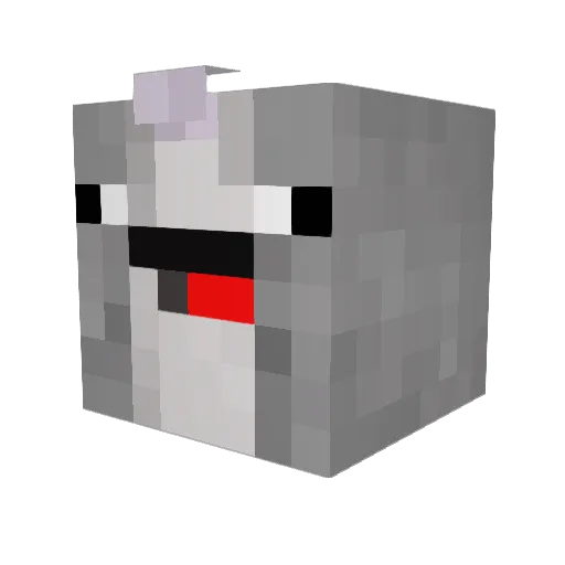 jflav41 Minecraft avatar head, 3D render