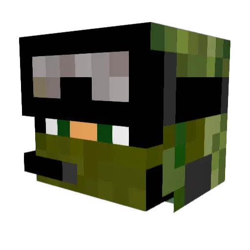 jg2712 Minecraft avatar head, 3D render