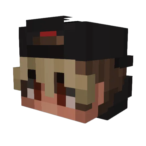 jgallus17 Minecraft avatar head, 3D render