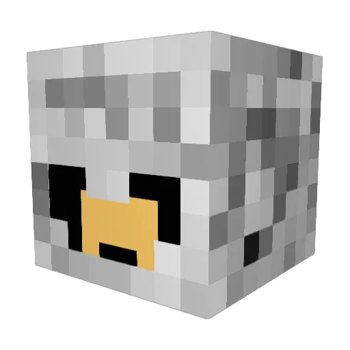 jgiaimo Minecraft avatar head, 3D render
