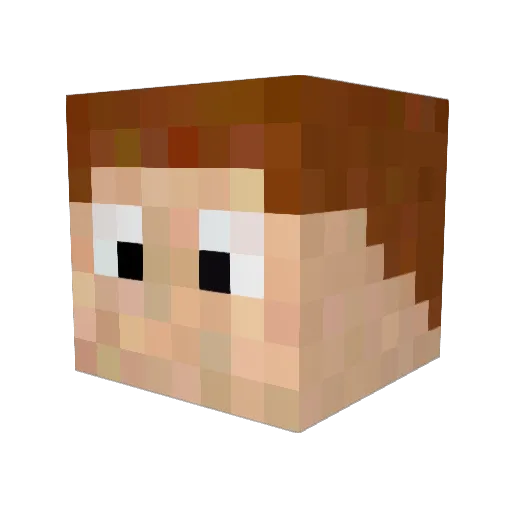 jgriff106 Minecraft avatar head, 3D render