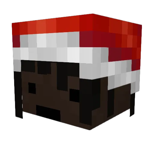 jhariel666 Minecraft avatar head, 3D render
