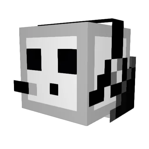 jhawk369 Minecraft avatar head, 3D render