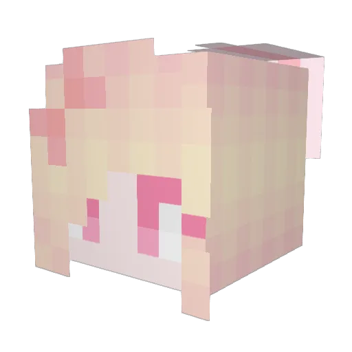 jhdreamcar Minecraft avatar head, 3D render