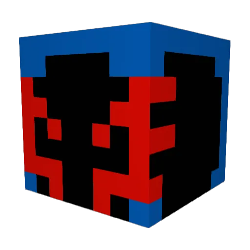 jhemmin Minecraft avatar head, 3D render
