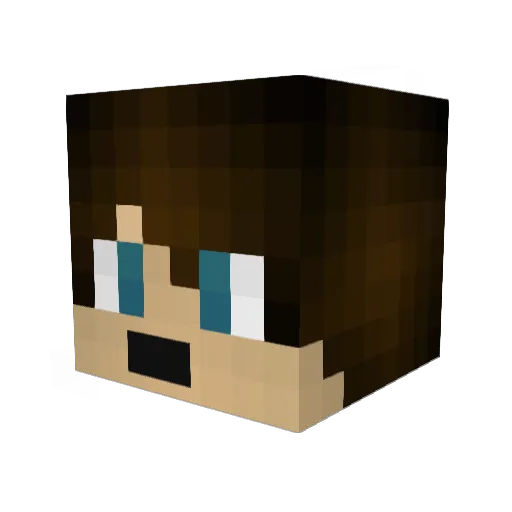 jherbert65 Minecraft avatar head, 3D render