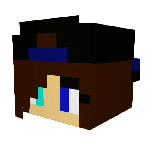 jhetty04 Minecraft avatar head, 3D render