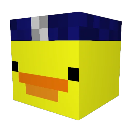 jhicko07 Minecraft avatar head, 3D render