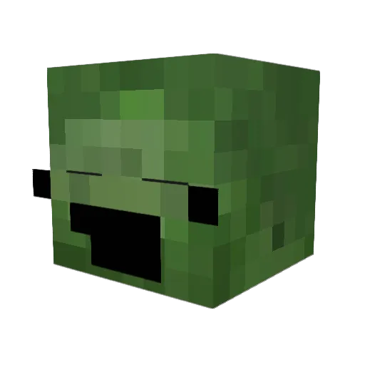 jhjhig Minecraft avatar head, 3D render