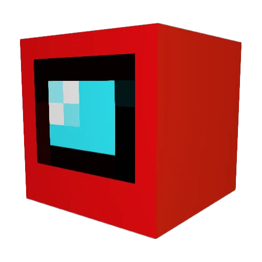jhnsnl Minecraft avatar head, 3D render