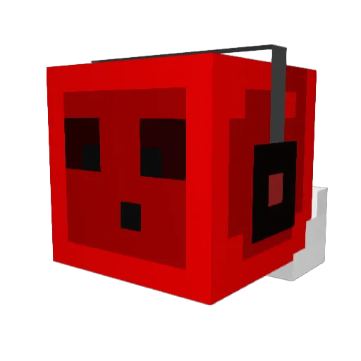 jhold Minecraft avatar head, 3D render
