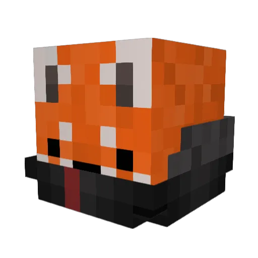 jhonatan123 Minecraft avatar head, 3D render