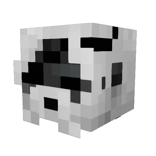 jhonzinc Minecraft avatar head, 3D render