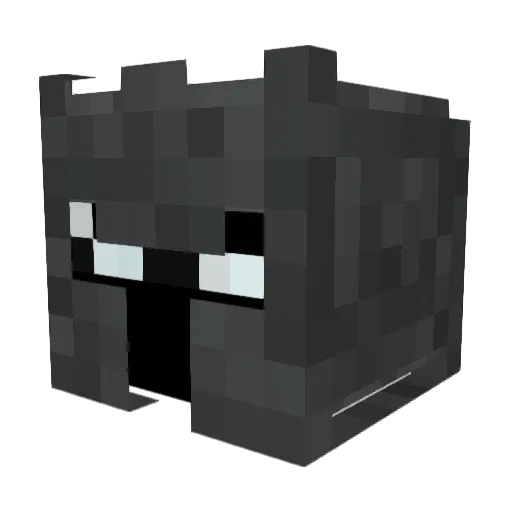jhuans Minecraft avatar head, 3D render