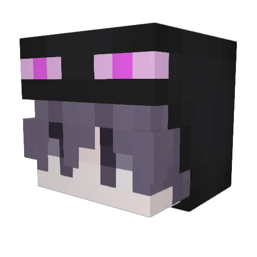 jiahao307 Minecraft avatar head, 3D render
