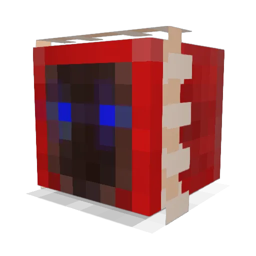 jiang11111 Minecraft avatar head, 3D render