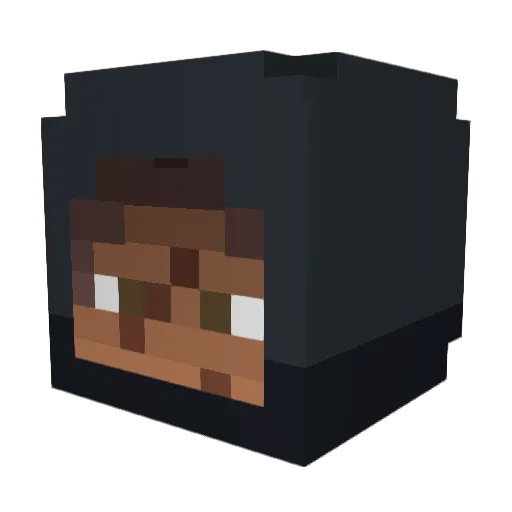 jiangchuan919 Minecraft avatar head, 3D render