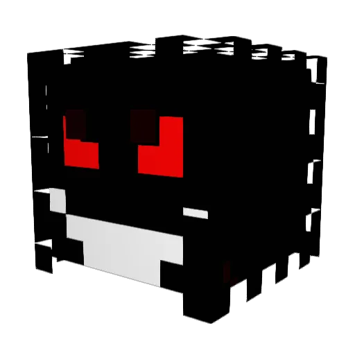 jibbe05 Minecraft avatar head, 3D render