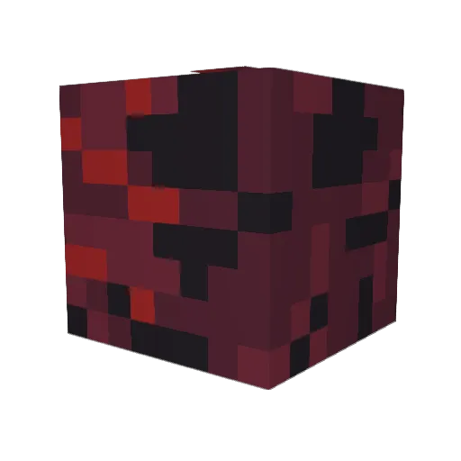 jibblue Minecraft avatar head, 3D render