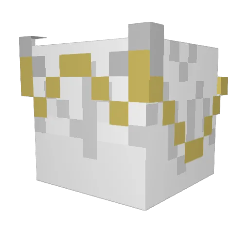 jibroni041957 Minecraft avatar head, 3D render