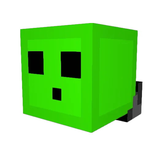 jibuscus Minecraft avatar head, 3D render