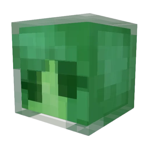 jiegableeby Minecraft avatar head, 3D render