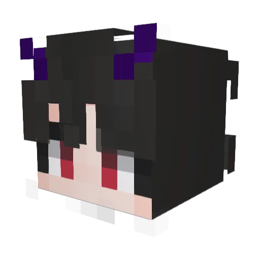 jieon0_0 Minecraft avatar head, 3D render