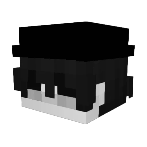 jiggaflippinj Minecraft avatar head, 3D render