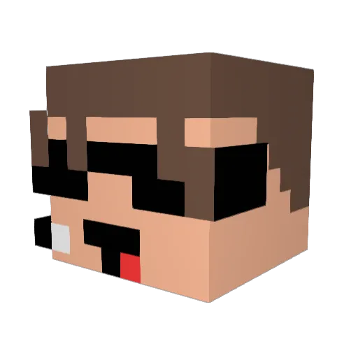 jigglypuff31 Minecraft avatar head, 3D render
