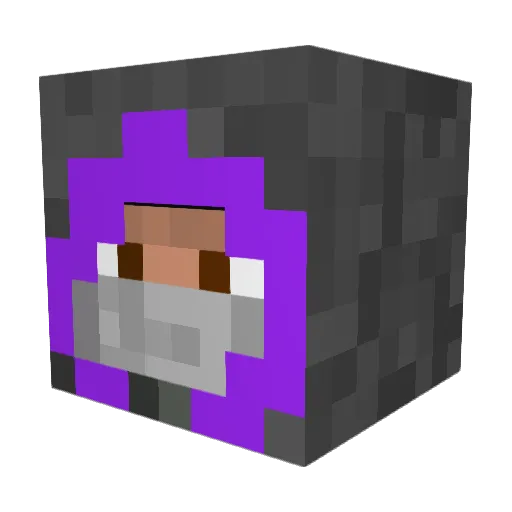 jigsaw04 Minecraft avatar head, 3D render