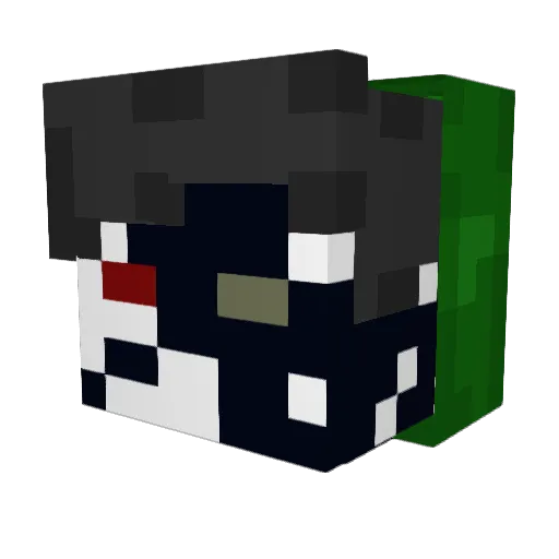 jigsaw2319 Minecraft avatar head, 3D render