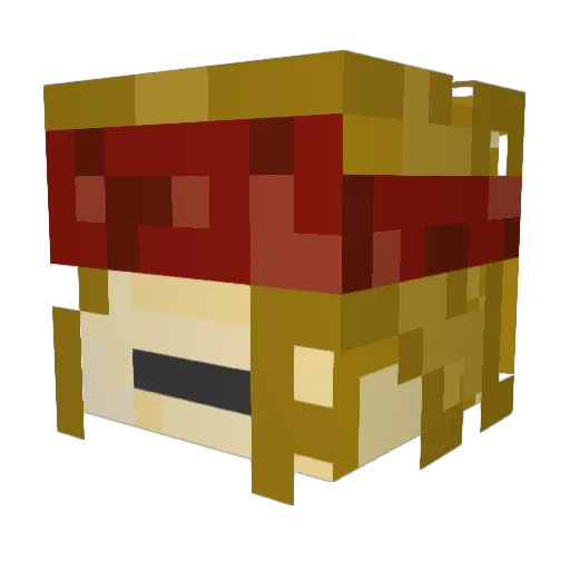 jihaeng29 Minecraft avatar head, 3D render