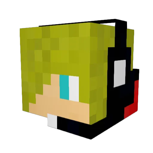 jijimomo27 Minecraft avatar head, 3D render