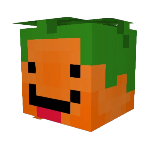 jikjr0 Minecraft avatar head, 3D render