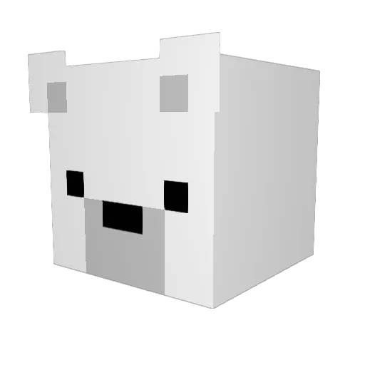 jim9192001 Minecraft avatar head, 3D render