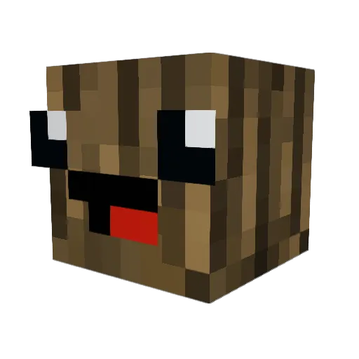 jim_jam_007 Minecraft avatar head, 3D render