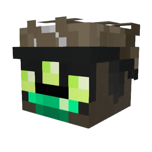jim_pang225 Minecraft avatar head, 3D render