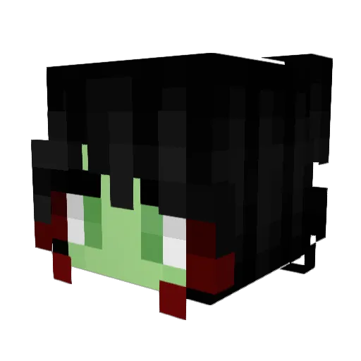 jimarjan Minecraft avatar head, 3D render
