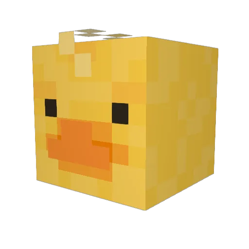 jimblesdotexe Minecraft avatar head, 3D render