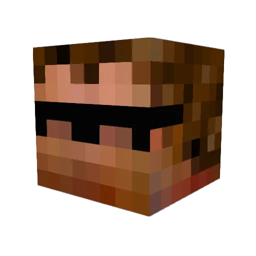 jimbo_slice1 Minecraft avatar head, 3D render