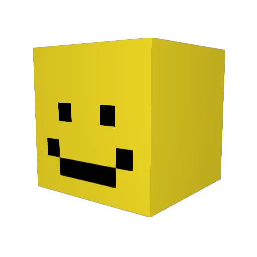 jimbobaaron Minecraft avatar head, 3D render