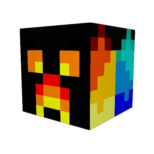 jimbobp23 Minecraft avatar head, 3D render