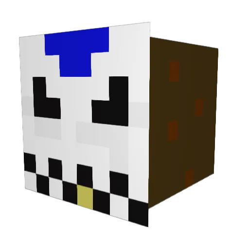 jimboxslice2015 Minecraft avatar head, 3D render