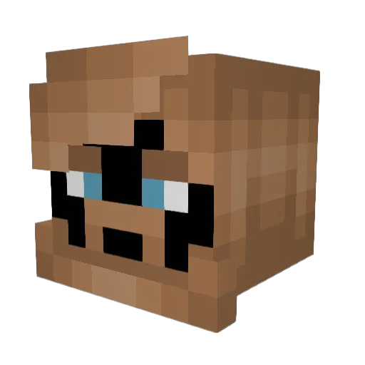jimiiii Minecraft avatar head, 3D render