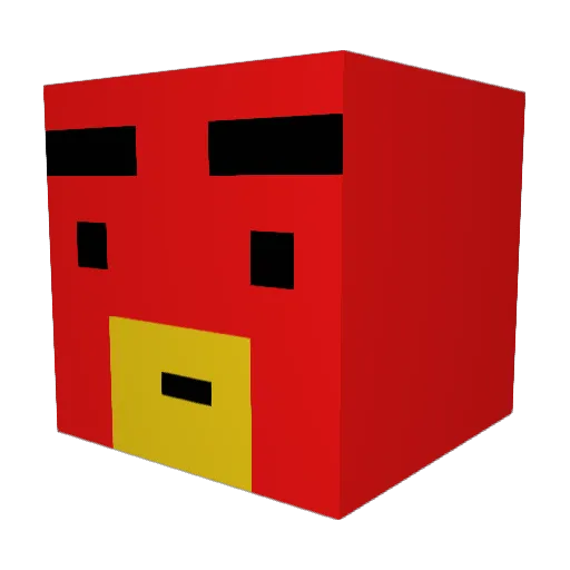 jimingotnojamz Minecraft avatar head, 3D render